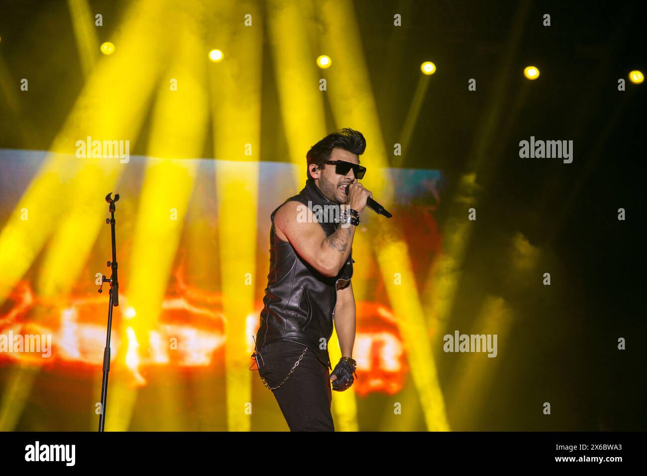 NEW DELHI, INDIA MAY 10 Singer Stebin Ben performs during the final