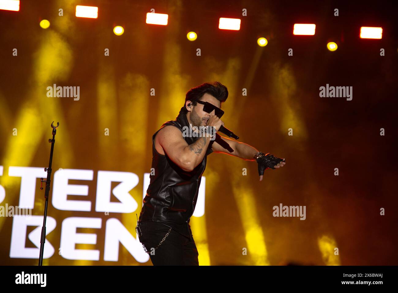 NEW DELHI, INDIA MAY 10 Singer Stebin Ben performs during the final