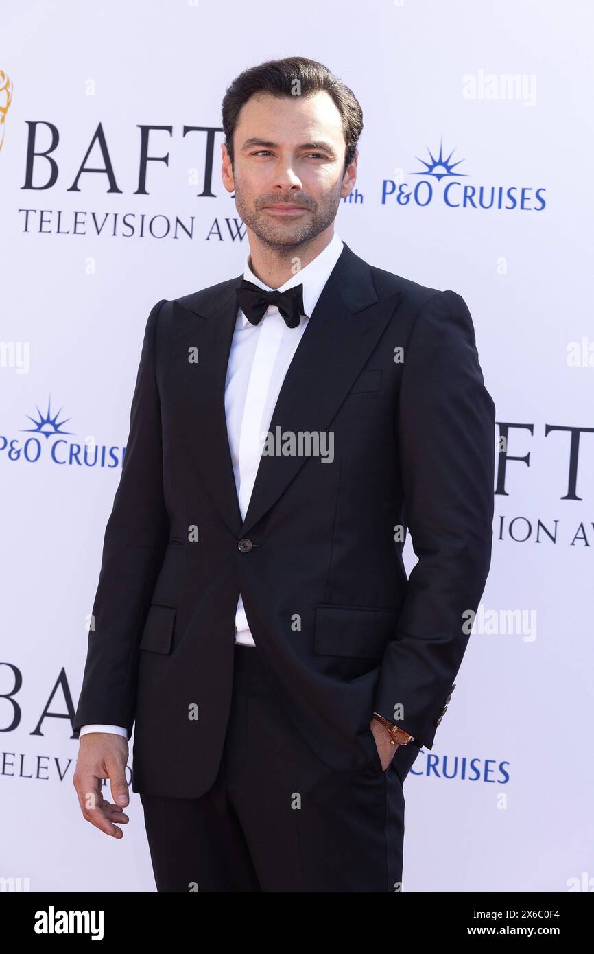 London UK May 12 2024 Aiden Turner attends the Bafta Television