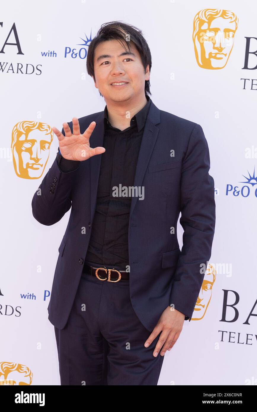 London, UK. May 12, 2024. Lang Lang attend the Bafta Television Awards 2024 with P&O Cruises at the Royal Festival Hall, Southbank on May 12, 2024 in London, United Kingdom. Credit: S.A.M./Alamy Live News Stock Photo