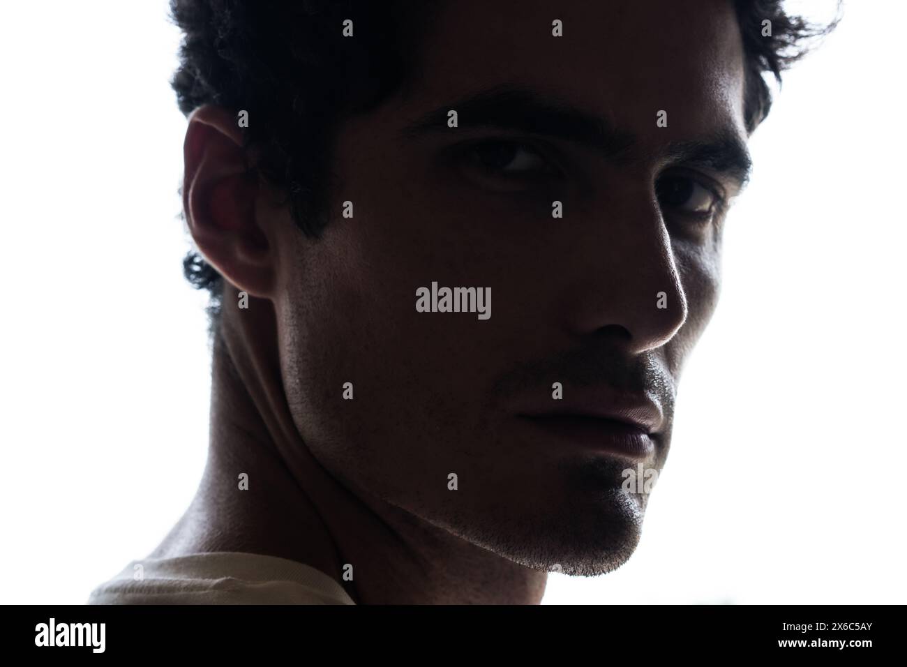Dark art portrait hi-res stock photography and images - Alamy