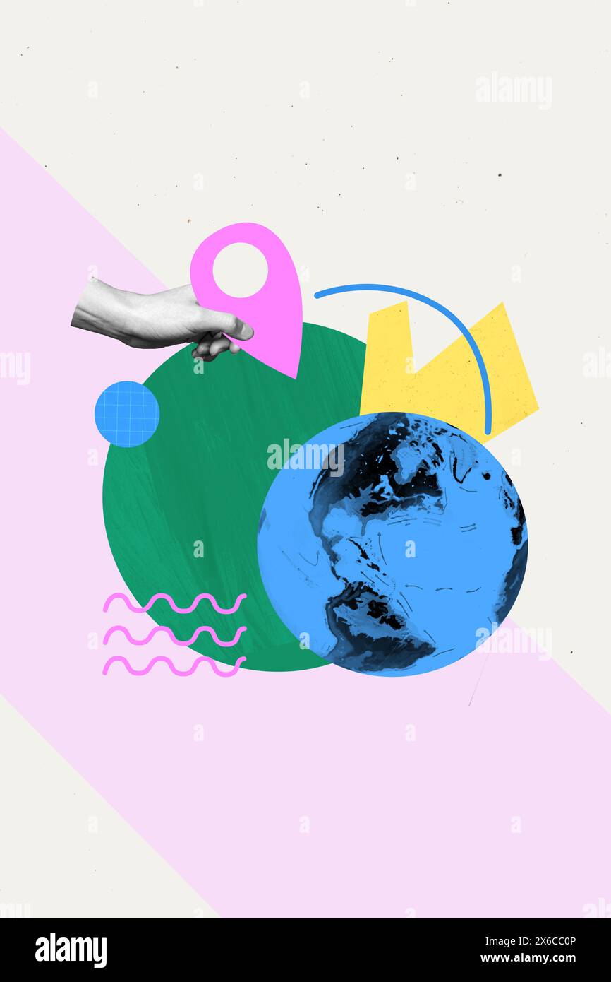 World tour collage hi-res stock photography and images - Alamy