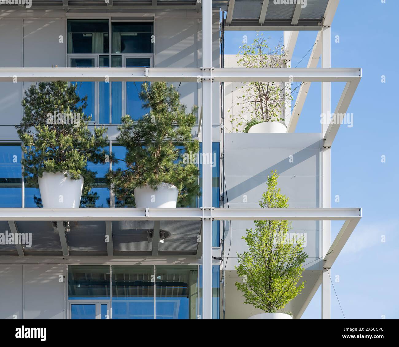 Steel planters hi-res stock photography and images - Alamy