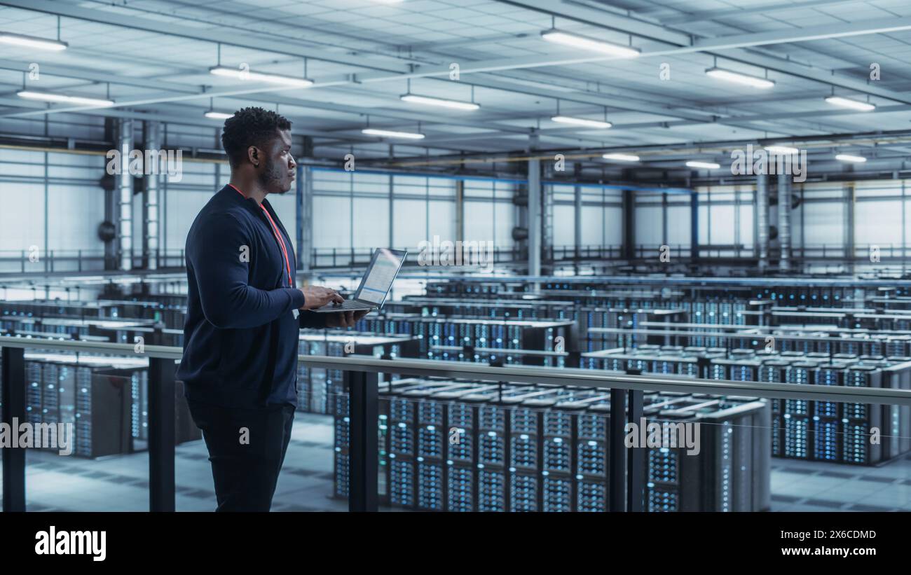 Portrait multiethnic data center hi-res stock photography and images ...