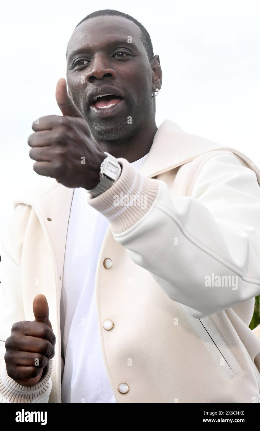 Cannes, France. 14th May, 2024. French actor Omar Sy attends the Jury