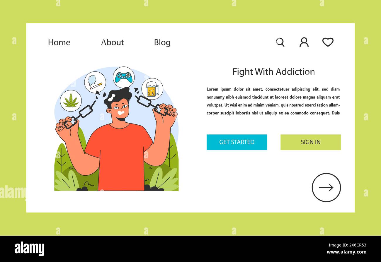 Dopamine fasting concept. Breaking free from addictive behaviors and ...