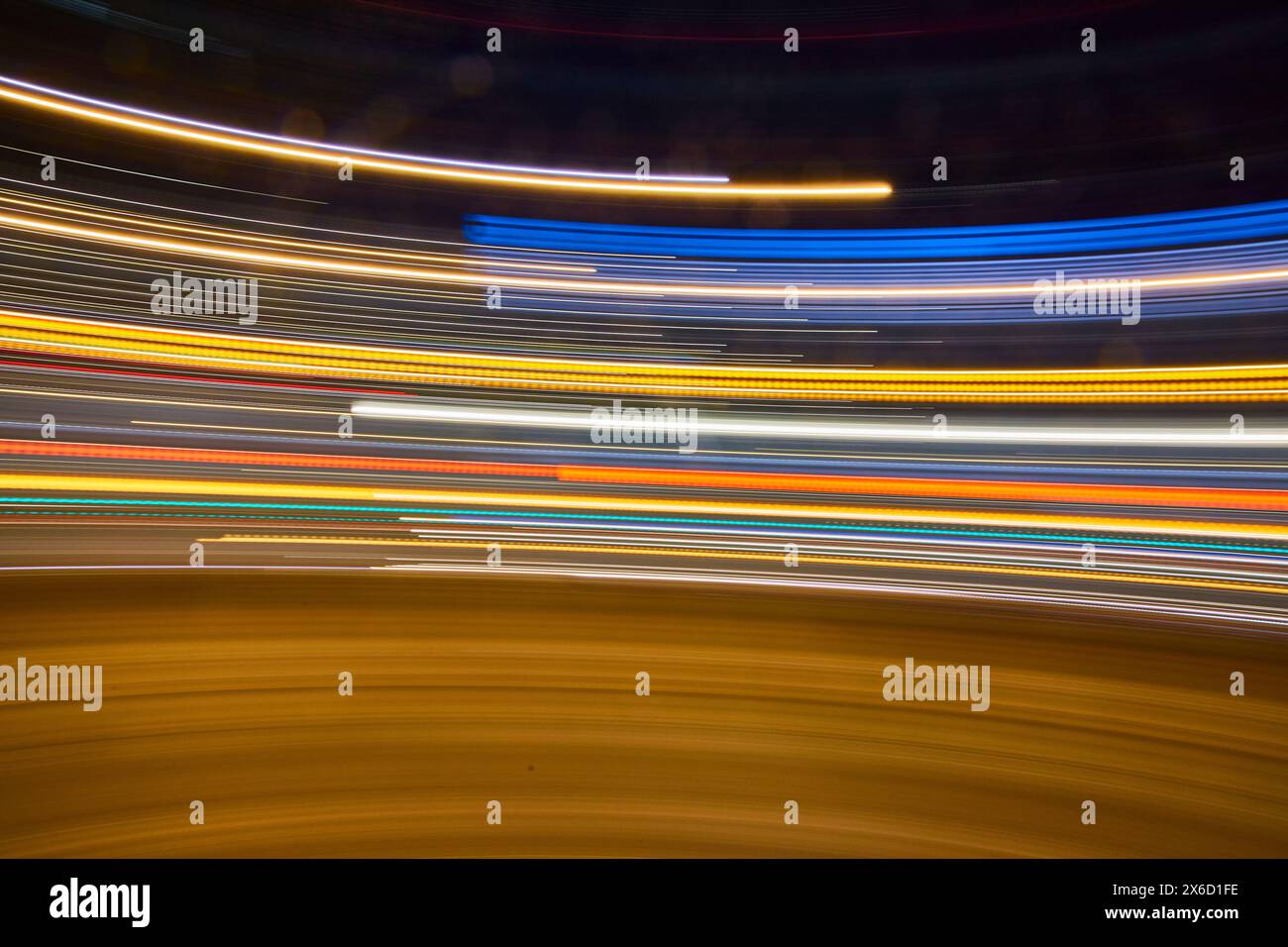 White light trails sweeping hi-res stock photography and images - Alamy
