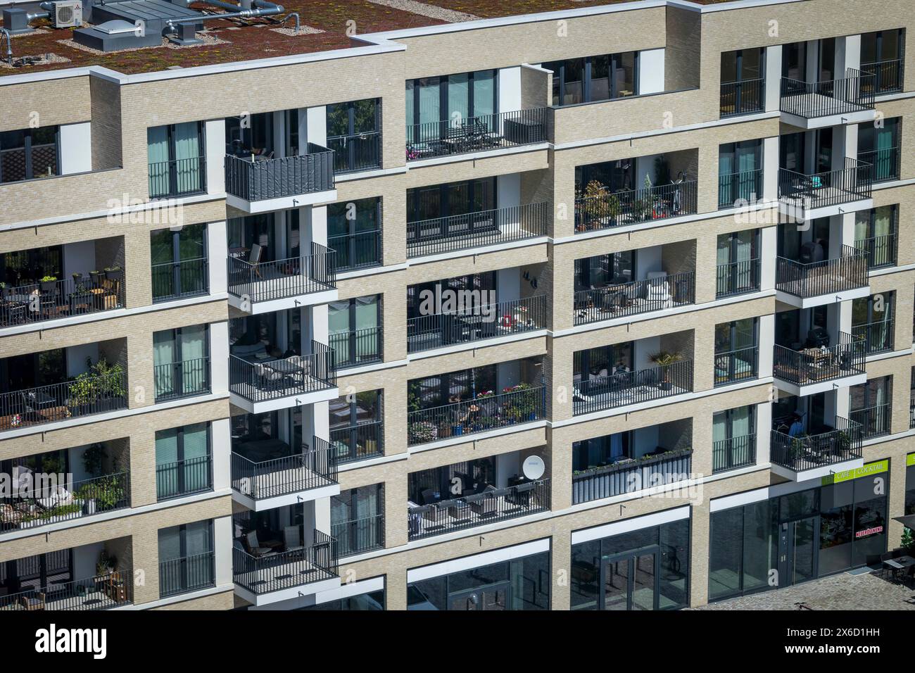 New apartments in Berlin, Heidestrasse (photo for editorial use only, no property release available) Stock Photo