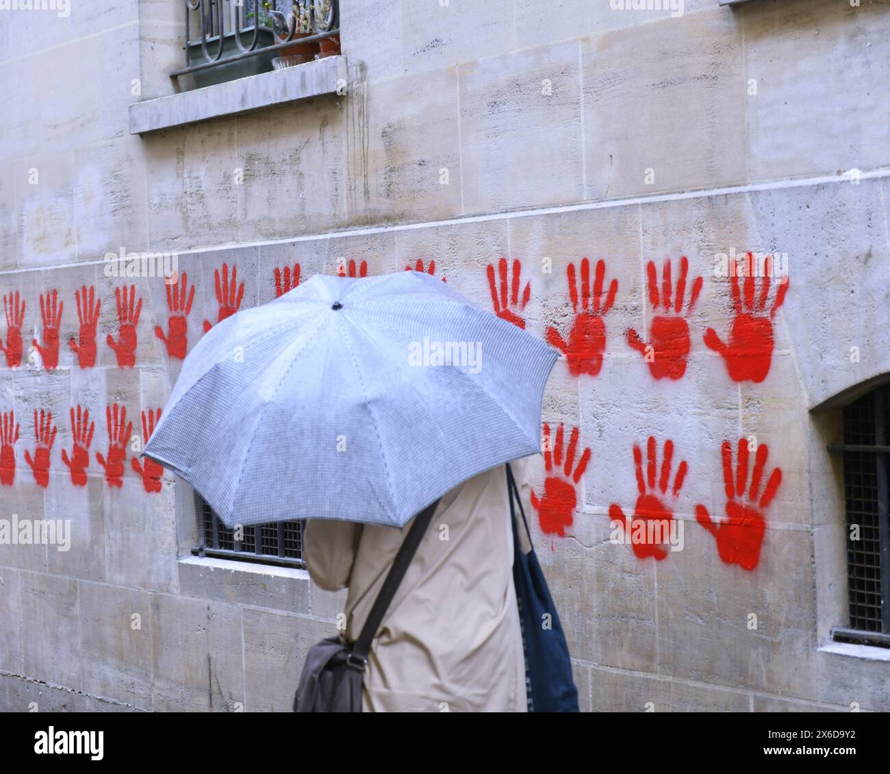 Paris, France. 14th May, 2024. "Wall of the Righteous" (Mur des Justes
