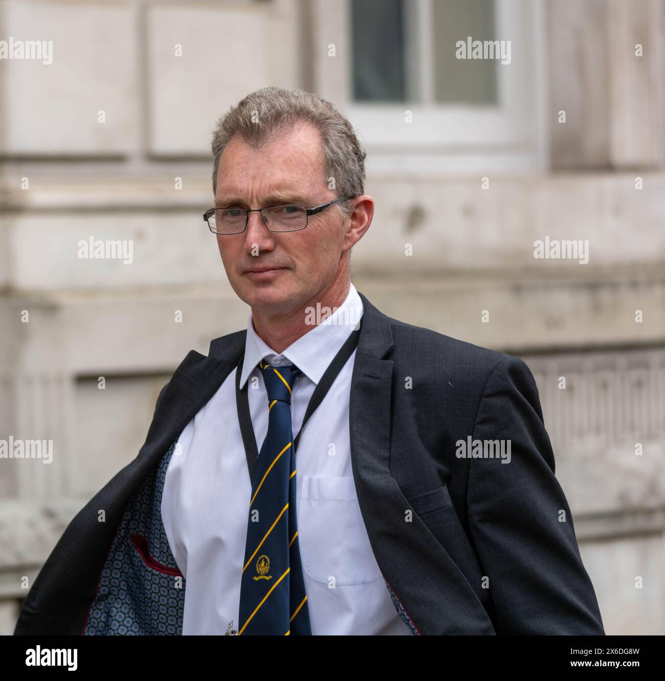 London, UK. 14th May, 2024. Ministers In Whitehall, David TC Davies ...