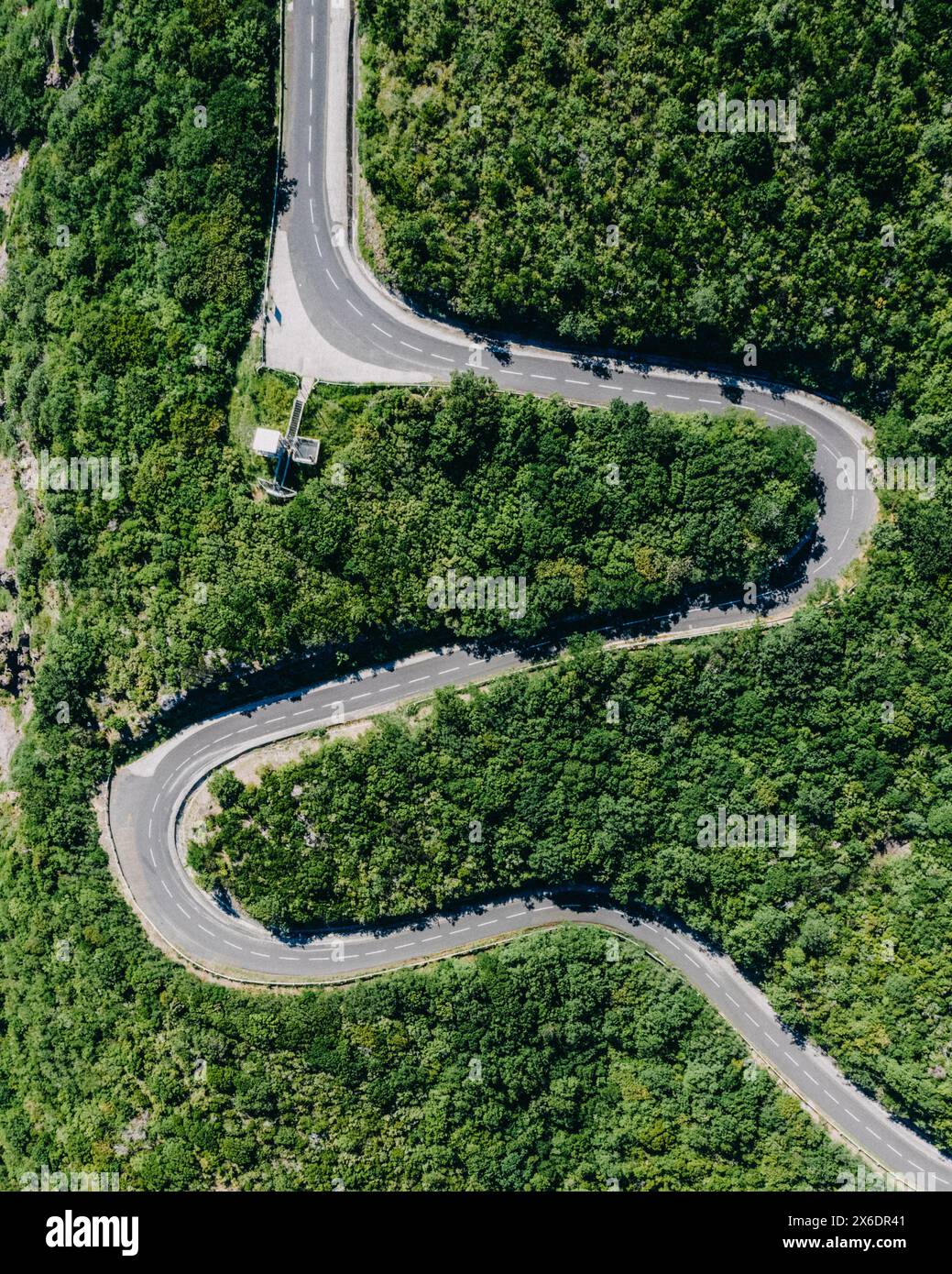 Aerial view lush vegetation rustic hi-res stock photography and images ...