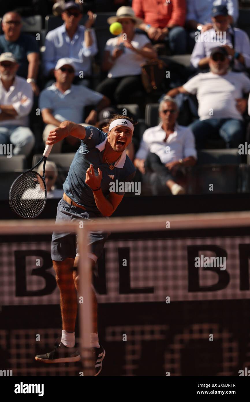 Rome, Italy 14.05.2024 IGA SWIATEK (POL) VS MADISON KEYS (USA) during