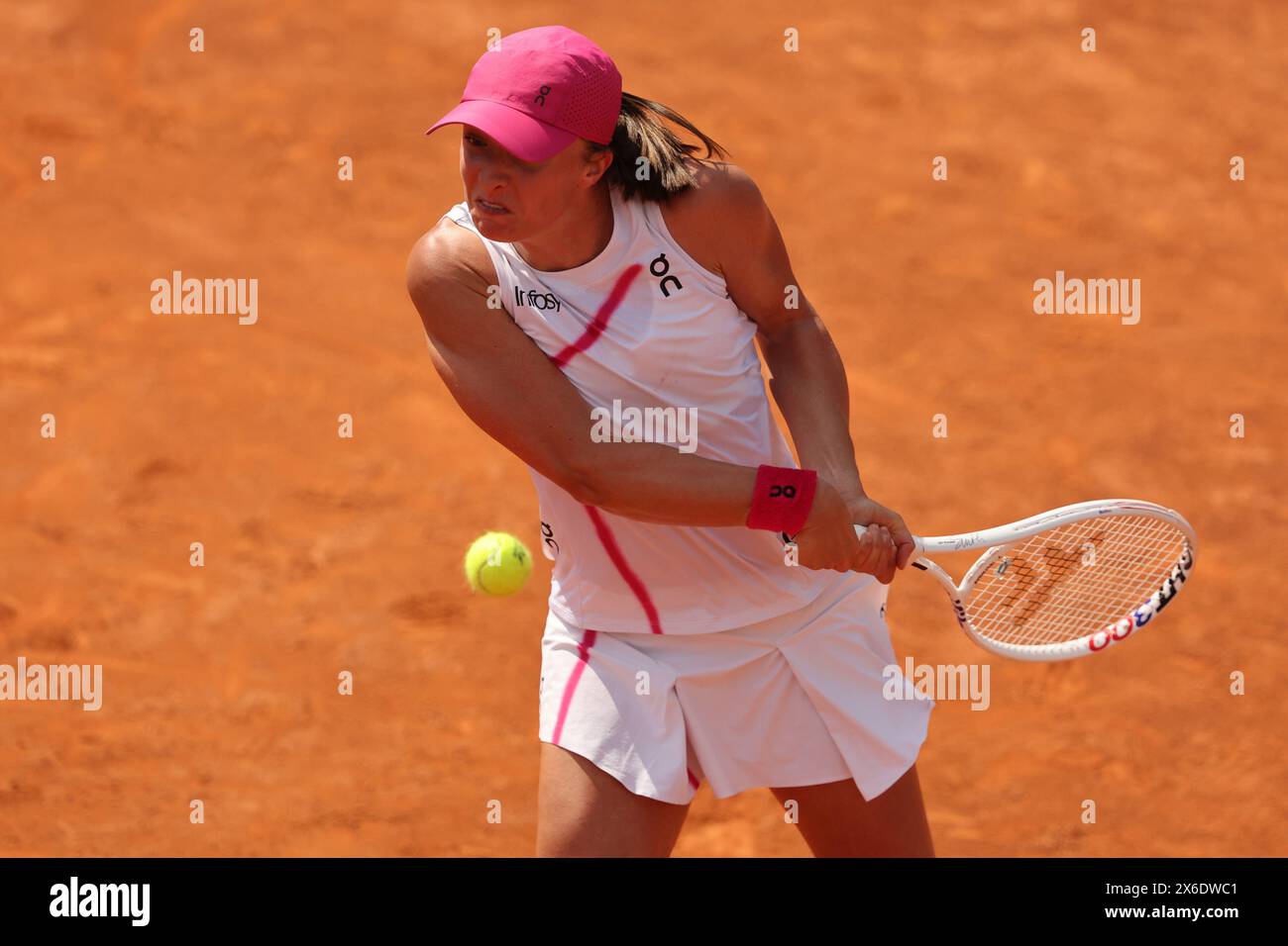 Rome, Italy 14.05.2024 IGA SWIATEK (POL) VS MADISON KEYS (USA) during