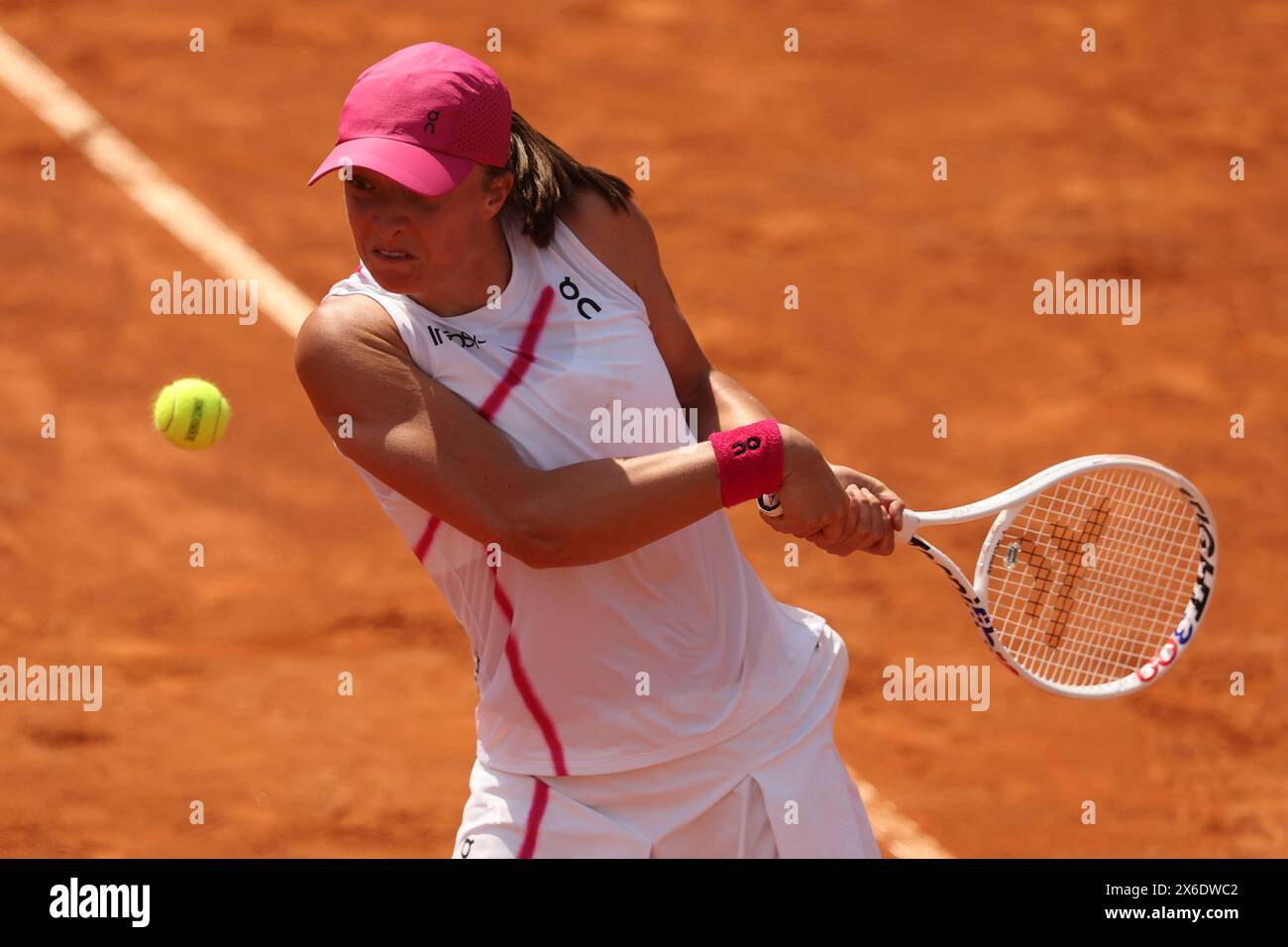 Rome, Italy 14.05.2024 IGA SWIATEK (POL) VS MADISON KEYS (USA) during