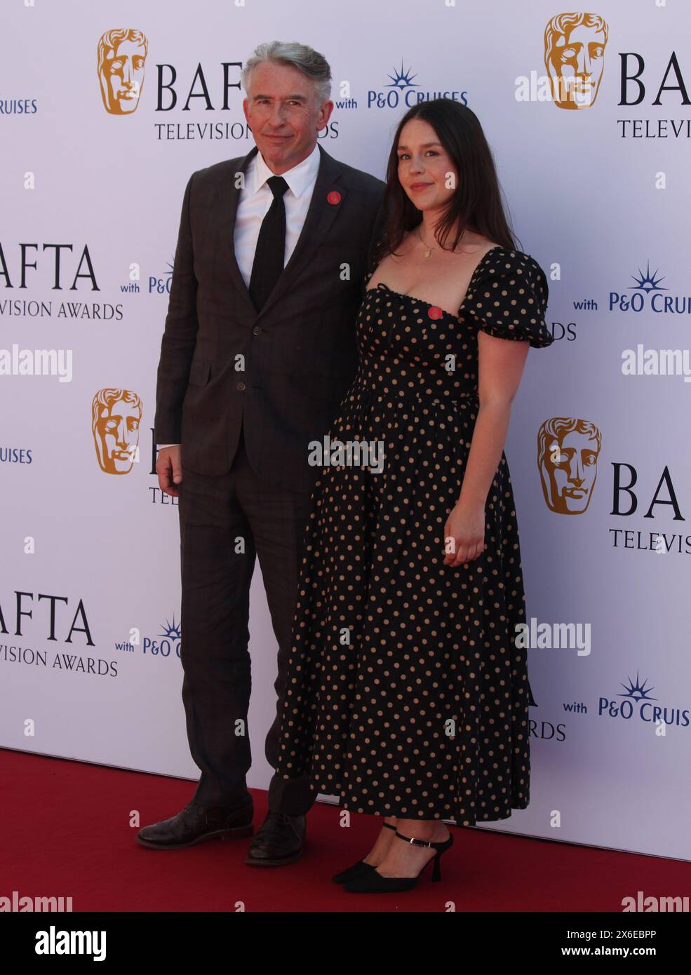 London, UK. Steve Coogan at the BAFTA Television Awards 2024. Royal