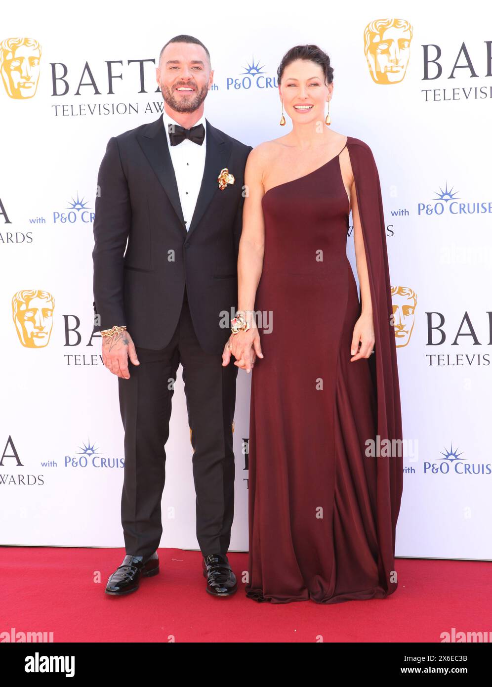 London, UK. Matt Willis and Emma Willis at the BAFTA Television Awards