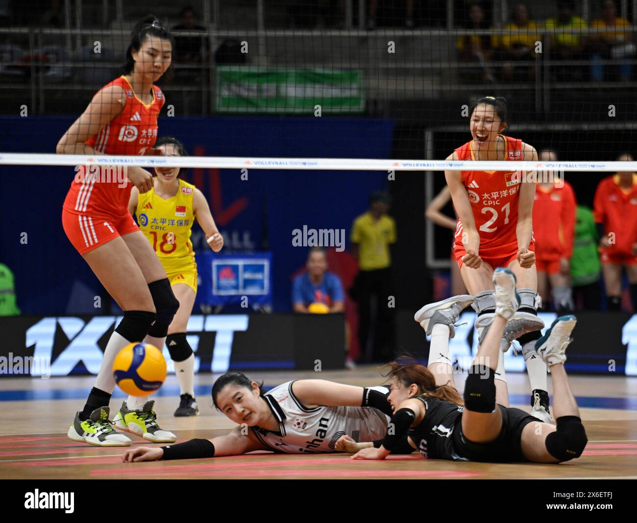 Volleyball Nations League 2024 China v South Korea Maracanãzinho Gymnasium, Rio de Janeiro