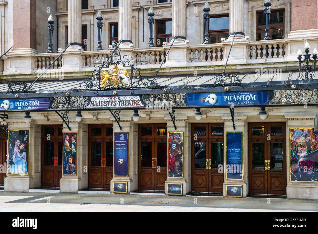 His Majesty’s Theatre, Haymarket, London, Wednesday, May 01, 2024. Photo: David Rowland / One-Image.com Stock Photo