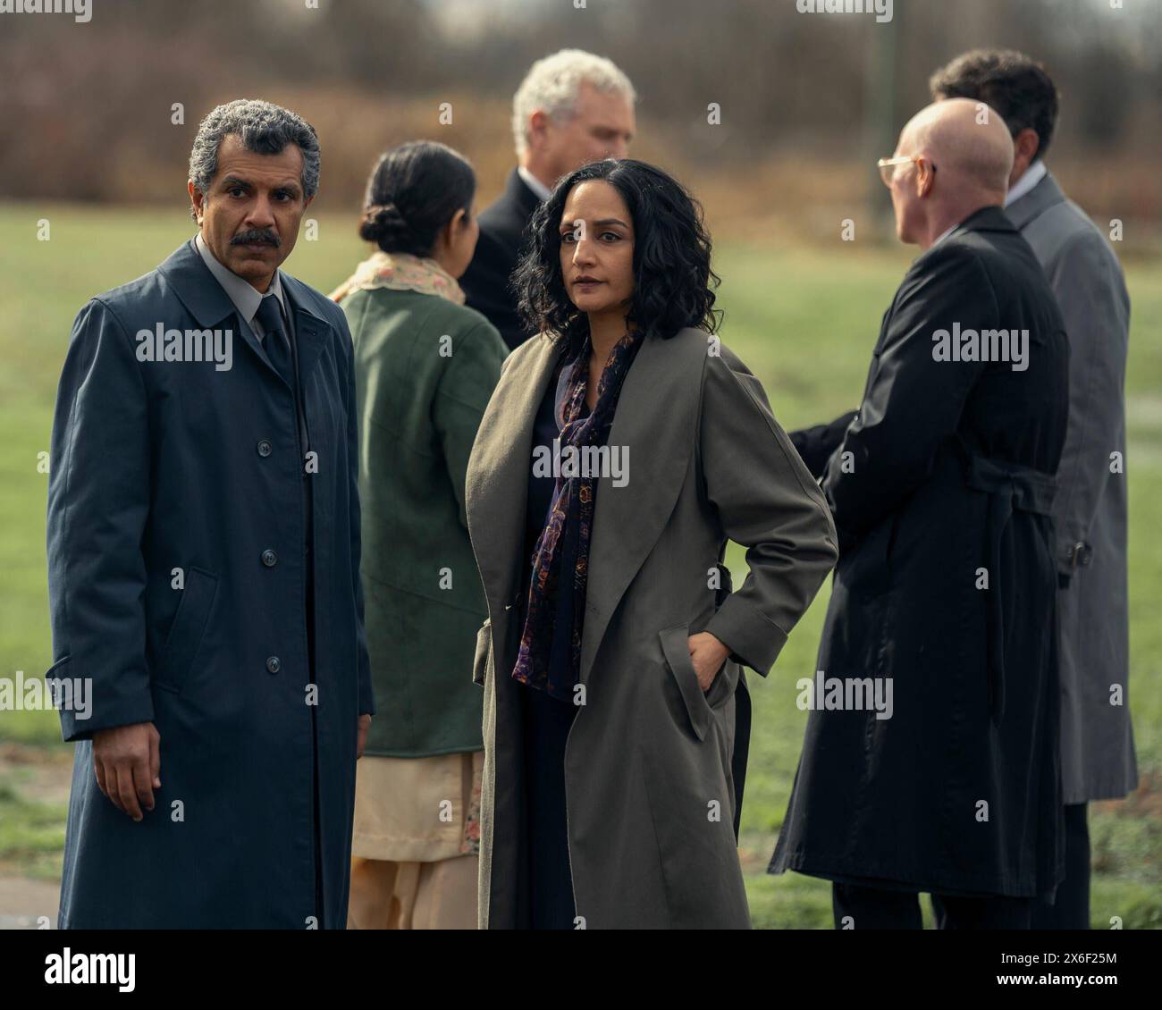 UNDER THE BRIDGE, front, from left Ezra Faroque Khan, Archie Panjabi