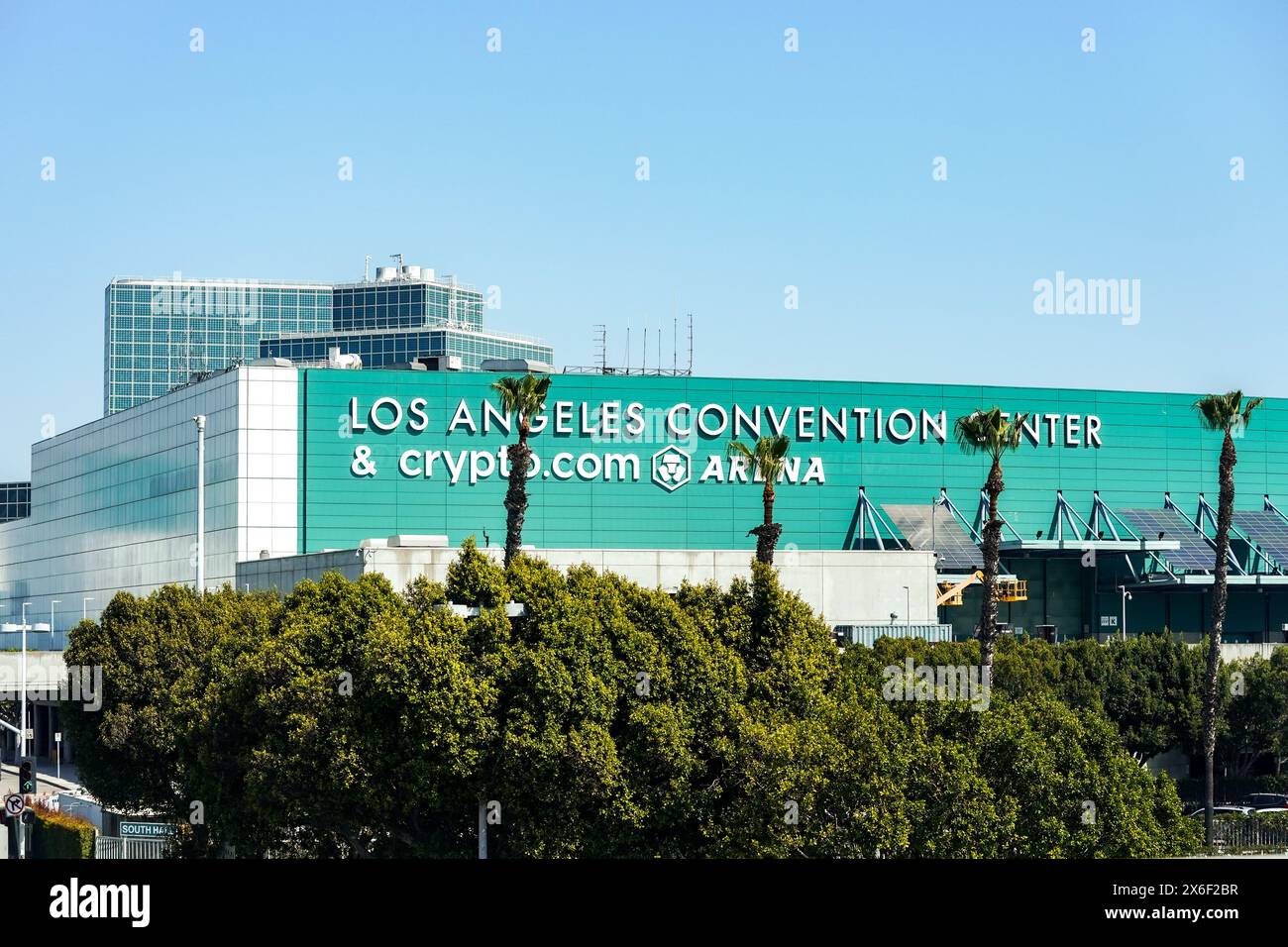 Los Angeles Convention Center Stock Photo Alamy