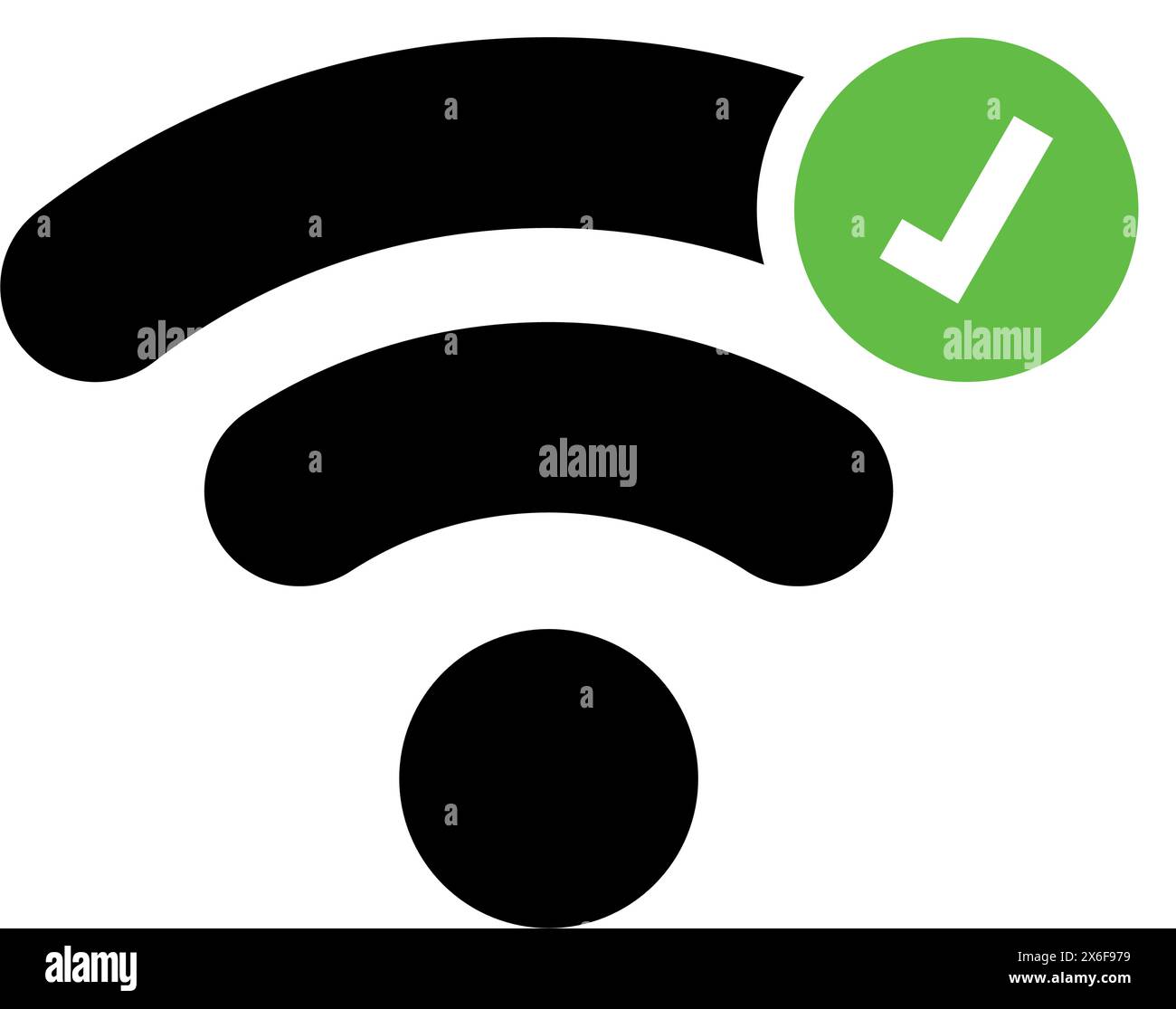 Wifi status icon Vector Stock Vector Image & Art - Alamy