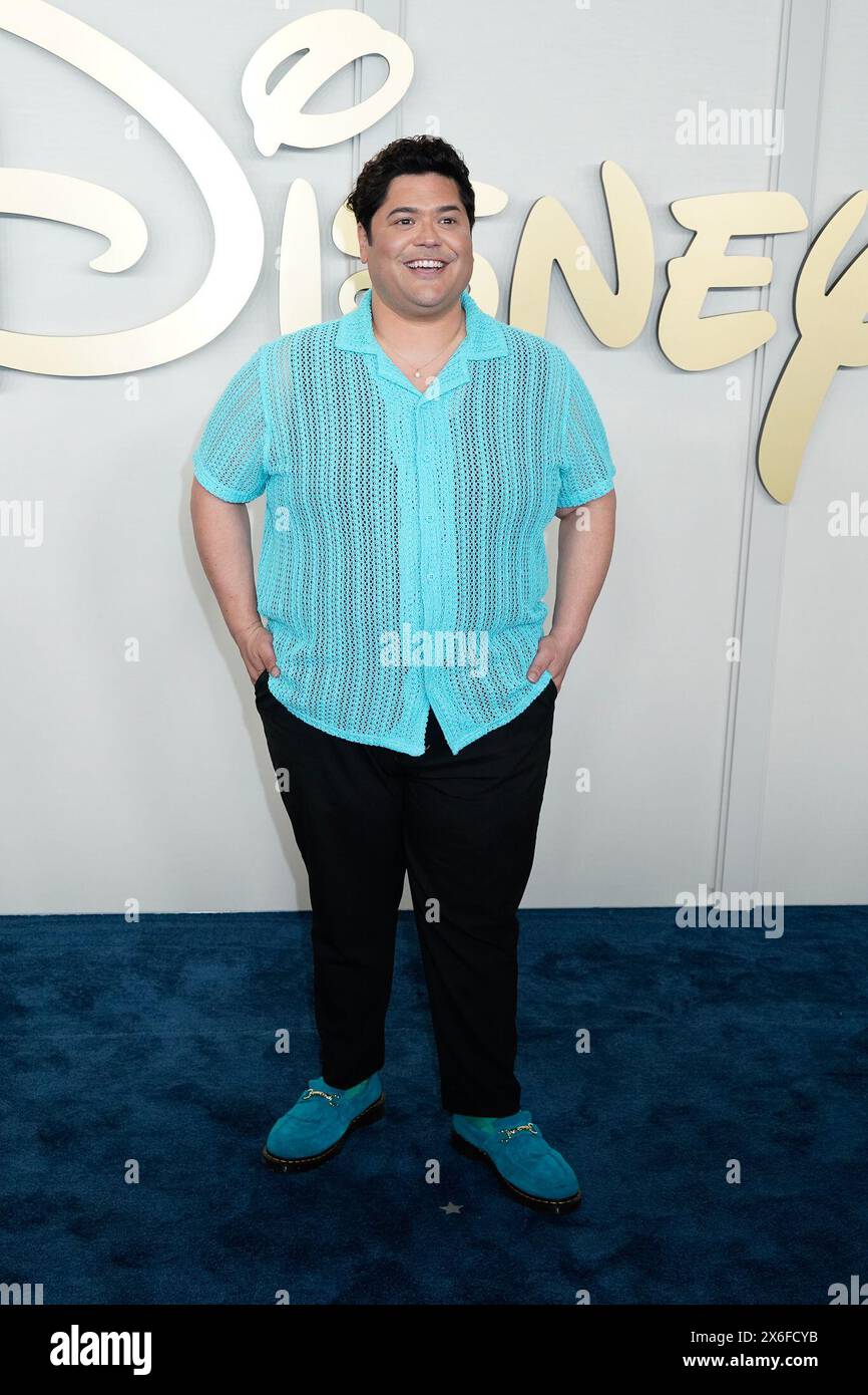 New York, United States. 14th May, 2024. 5/14/24, New York, New York, United States Harvey Guillen during the Disney ABC HULU Upfront held at the Jacob Javitz Center in New York City, New York, USA, Tuesday May 14, 2024. Credit: Jennifer Graylock/Alamy Live News Stock Photo