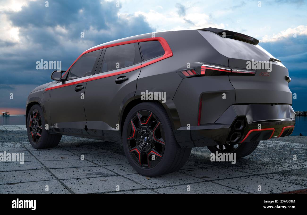 BMW XM Label Red is the most powerful M in history Stock Photo - Alamy