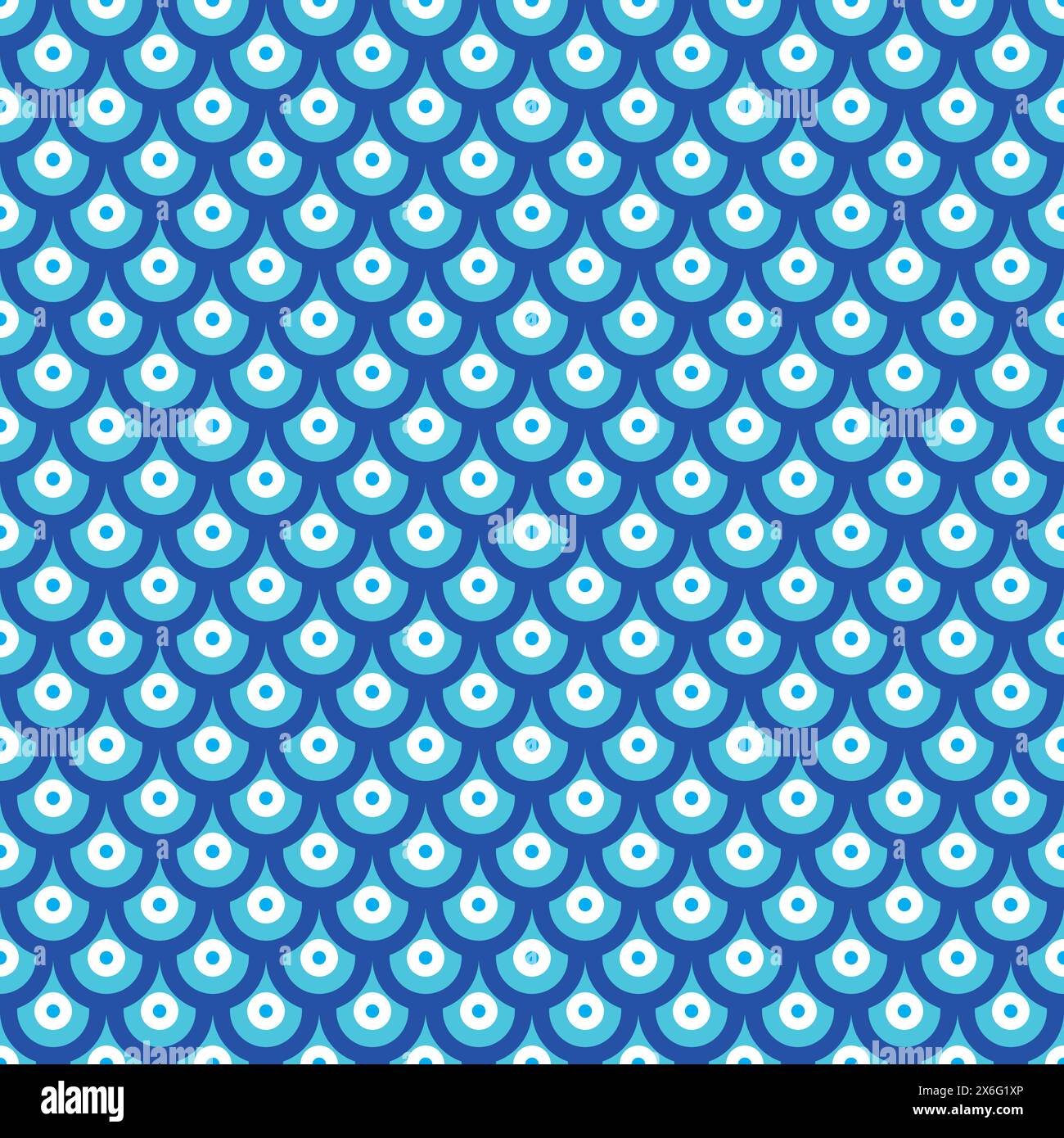Seamless vector geometric pattern. fish scales pattern. wallpaper vector Stock Vector