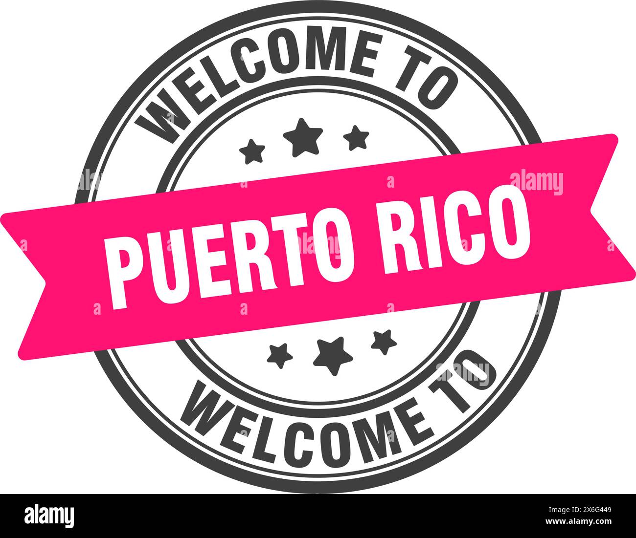 Purto Rico Sign Welcome to Puerto Rico stamp. Puerto Rico round sign isolated on white ...