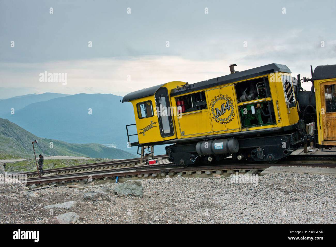 Train to mount washington hi-res stock photography and images - Alamy