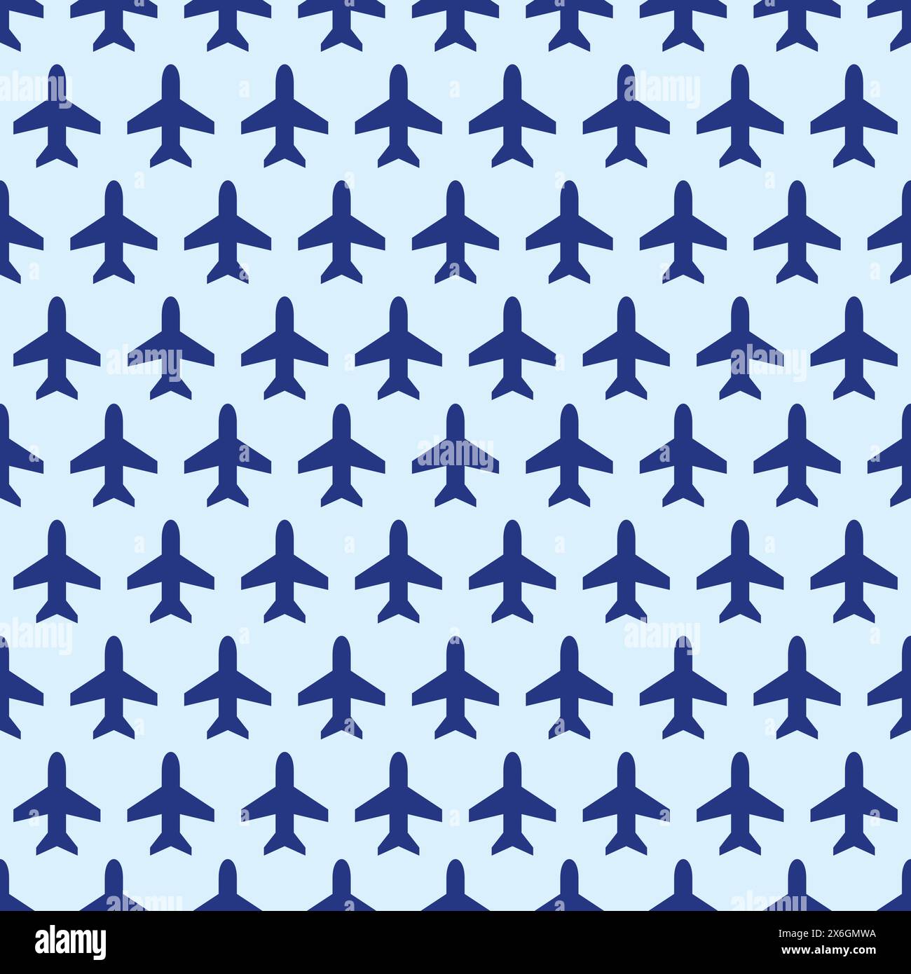 seamless pattern plane simple design Stock Vector
