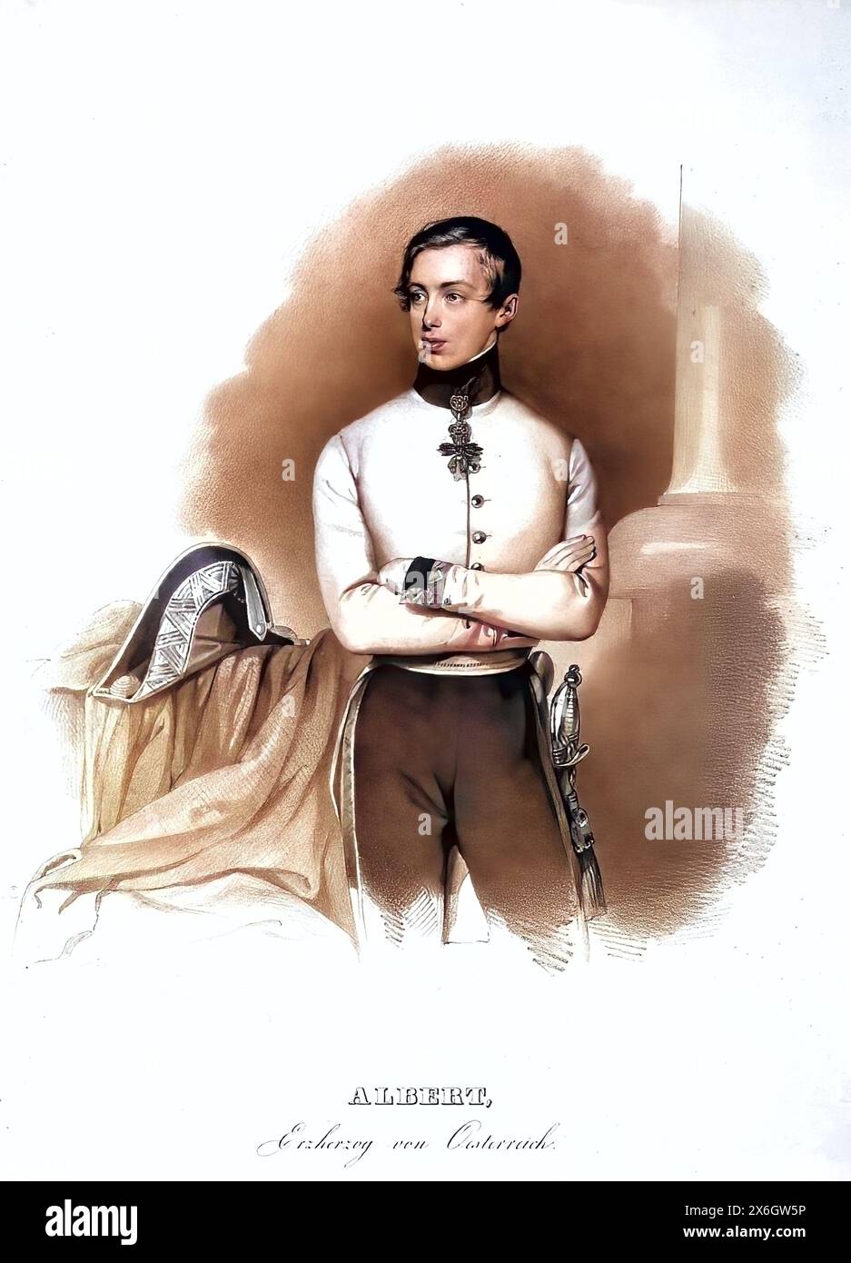 Erzherzog Albrecht Friedrich Rudolf von oesterreich-Teschen (geb. 3 ...