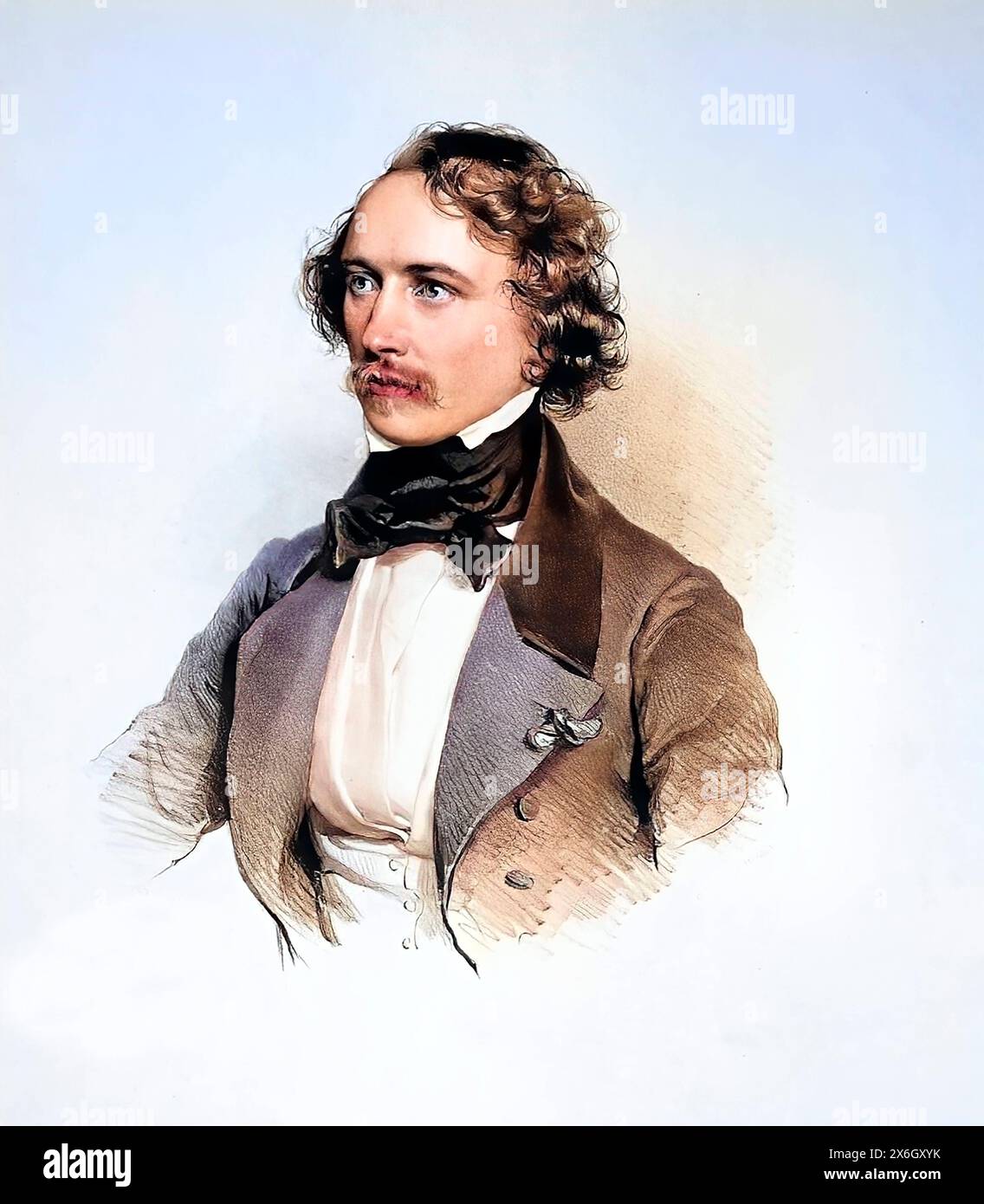 Adrien-Francois Servais geb. 6. Juni 1807 in Halle bei Bruessel, gest ...