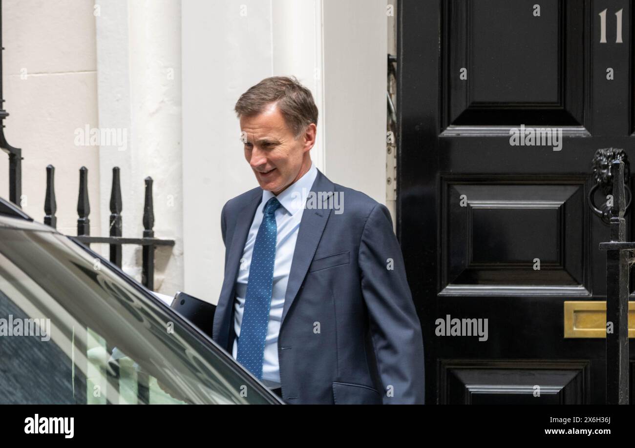 London, UK. 15th May, 2024. Ministers in Downing Street, London UK Jeremy Hunt, Chancellor of the Exchequer, Credit: Ian Davidson/Alamy Live News Stock Photo