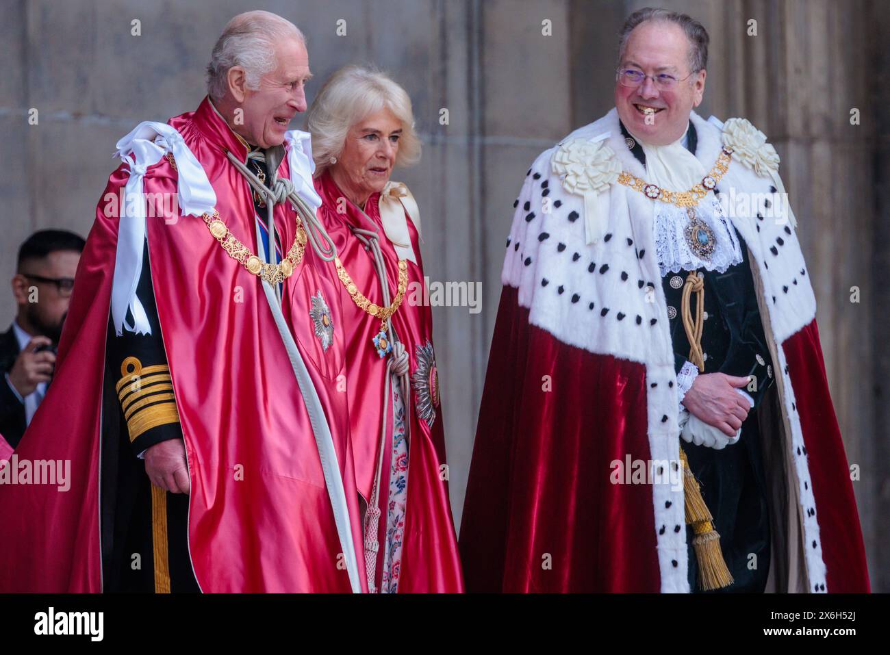 St Paul's Cathedral, London, UK. 15th May 2024. His Majesty, King ...