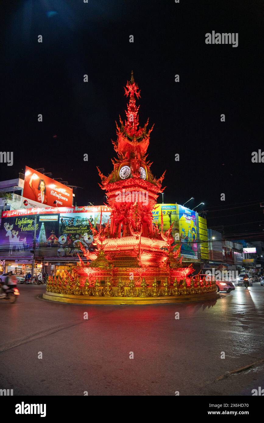 Chiang rai roundabout hi-res stock photography and images - Alamy