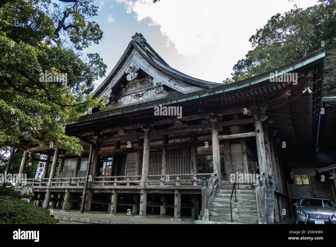 Seiganto-ji temple at Kumano Nachi Taisha Shrine, Nachisan, Wakayama, Japan Stock Photo