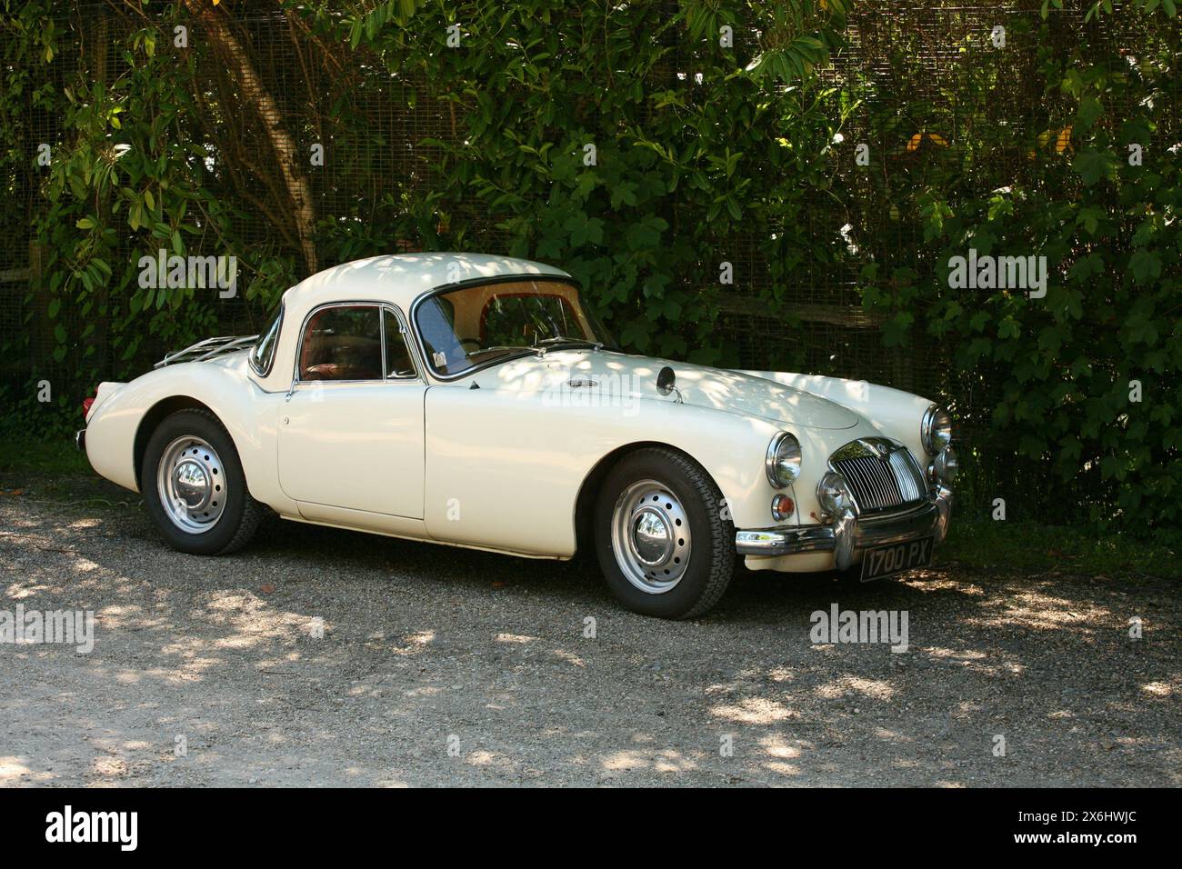 Classic MG MGA Sports car Stock Photo - Alamy