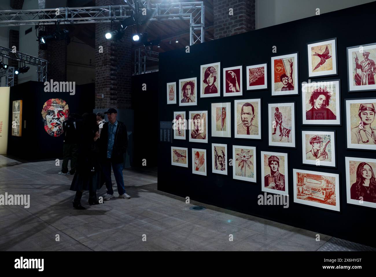 Shepard fairey london hi-res stock photography and images Shepard fairey london hi-res stock photography and images