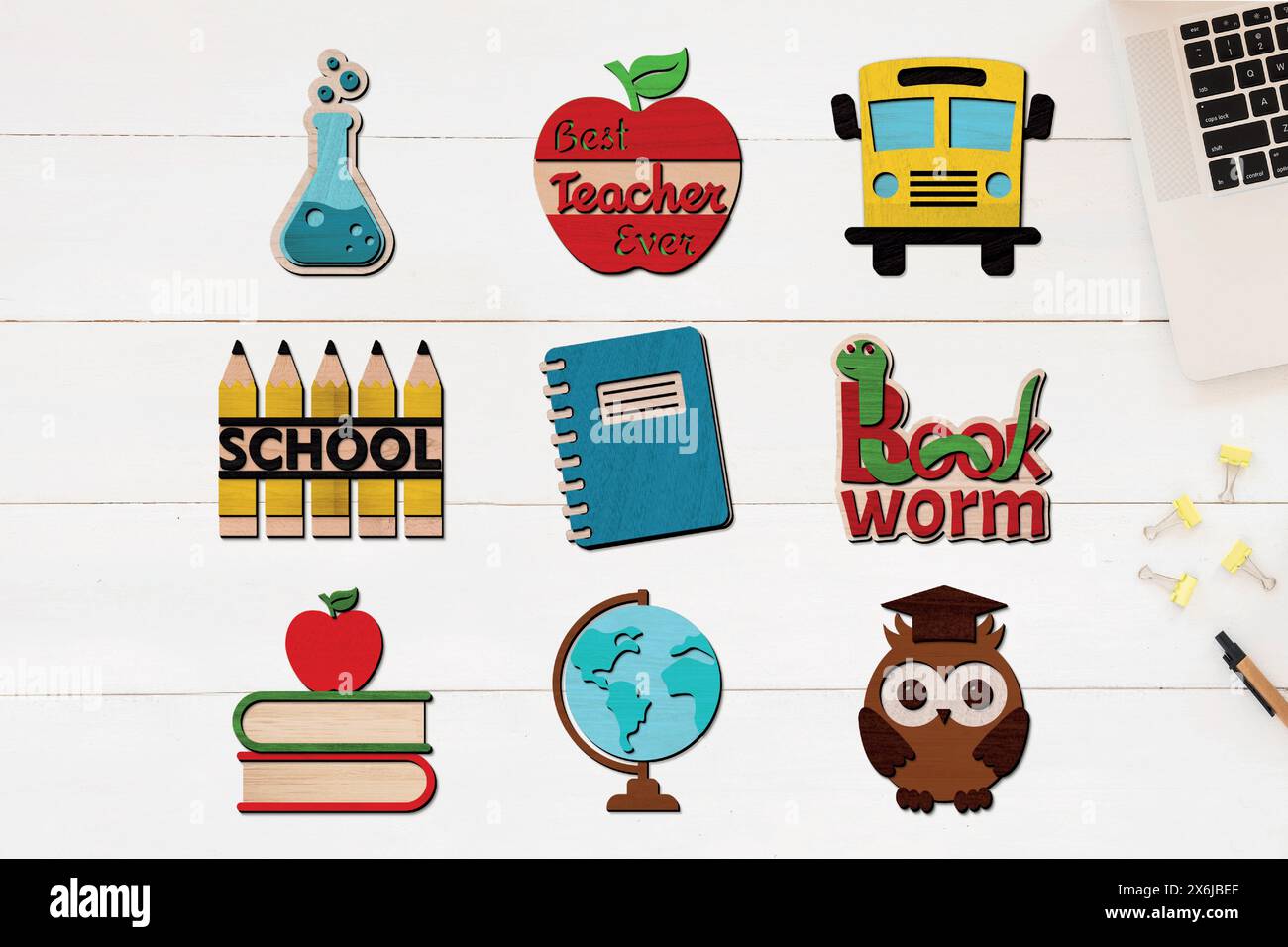 Back to School Digital multilayer layout files are specially prepared ...