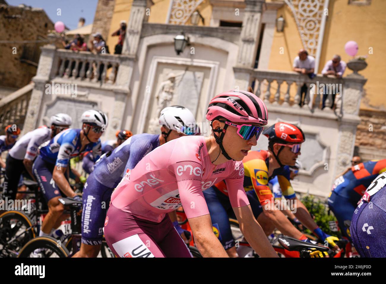 Pogacar Tadej (Team Uae Emirates) Pink Jersey during the 11th stage of the Giro D