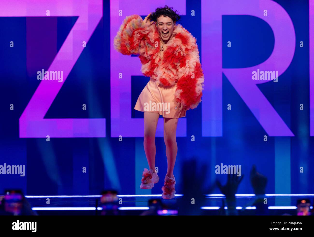 Neemo Switcherland Malmo, Sweden - May 11th, 2024: Nemo Mettler representing Switzerland ...