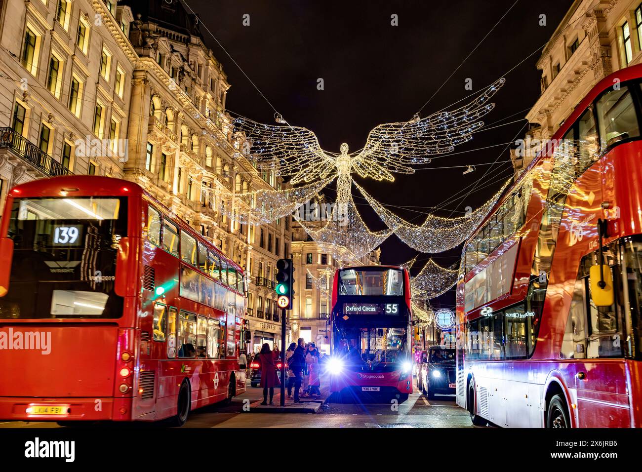 Christmas in London, United Kingdom Stock Photo