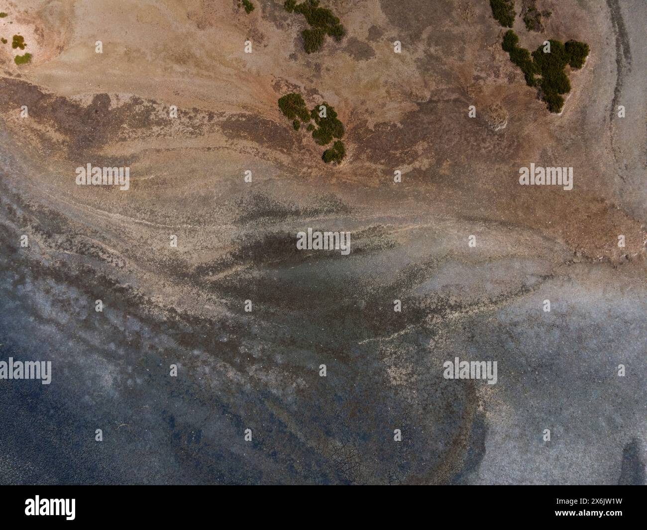 Aerial Shot Sea Near Crater Hi res Stock Photography And Images Alamy