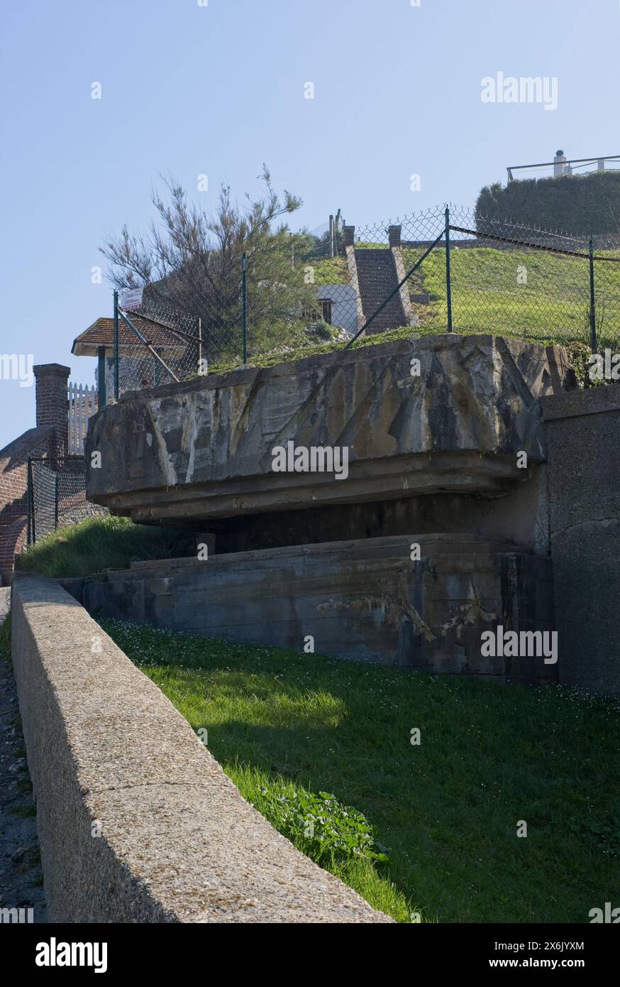 Plaine de Puys, France - May 11, 2024: Plaine de Puys. Dieppe Landing ...