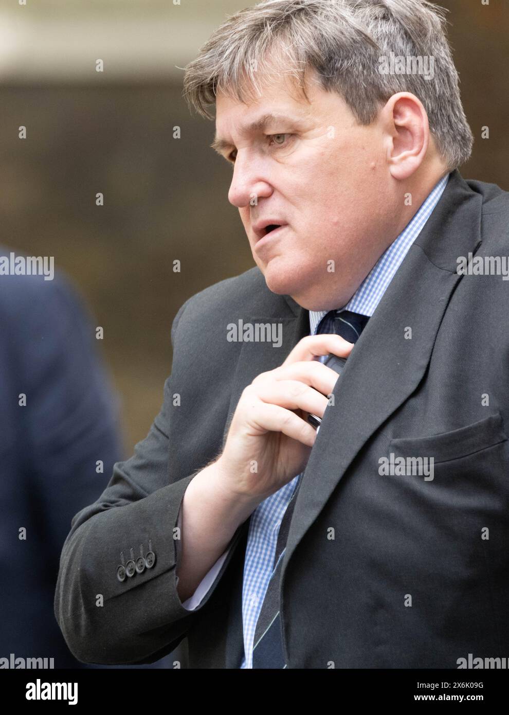 London, UK. 15th May, 2024. Conservative MP's visit 10 Downing Street for an election briefing Kit Malthouse MP Credit: Ian Davidson/Alamy Live News Stock Photo