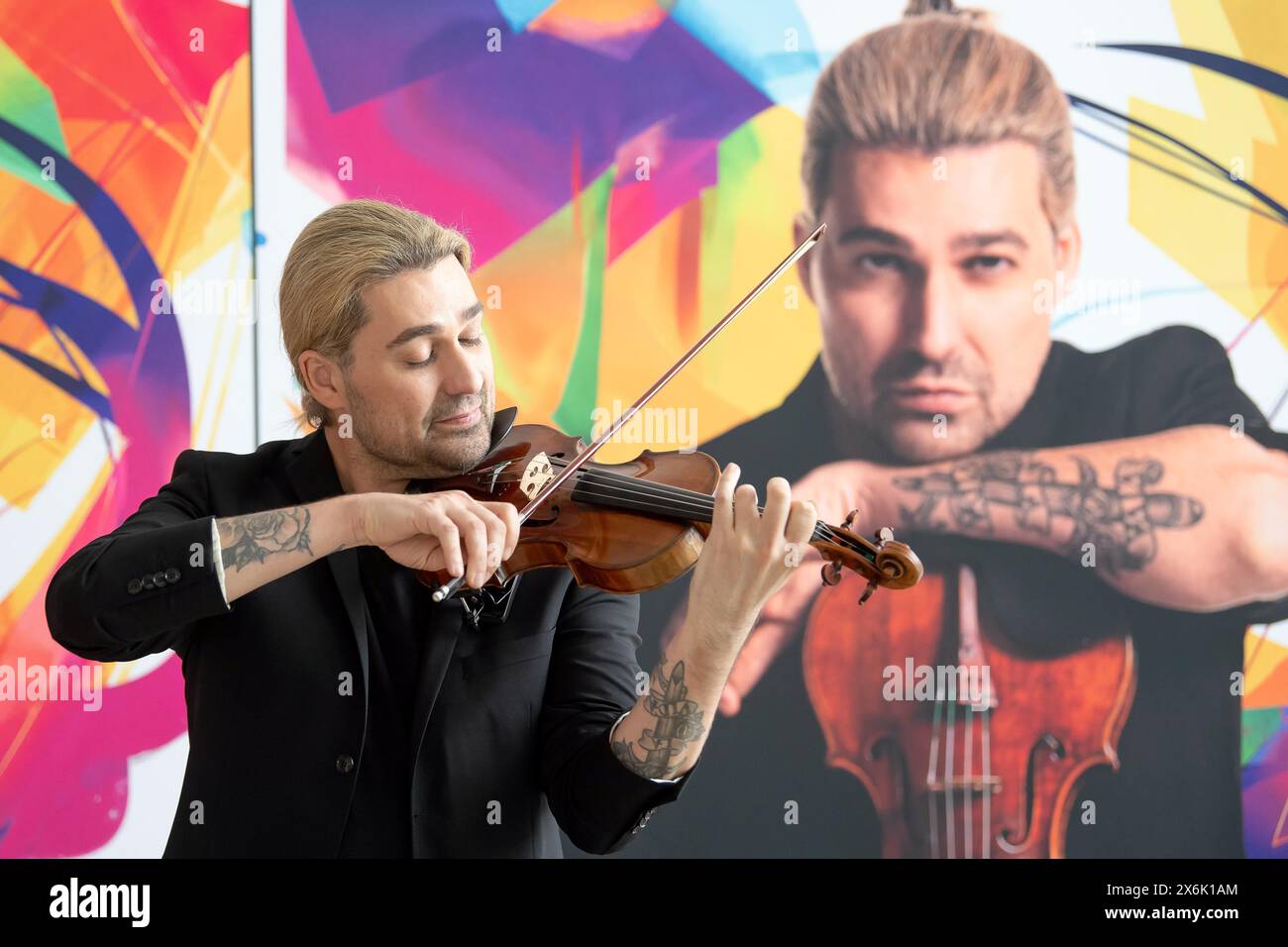 David Garrett, Photocall for the new tour Millennium Symphony World