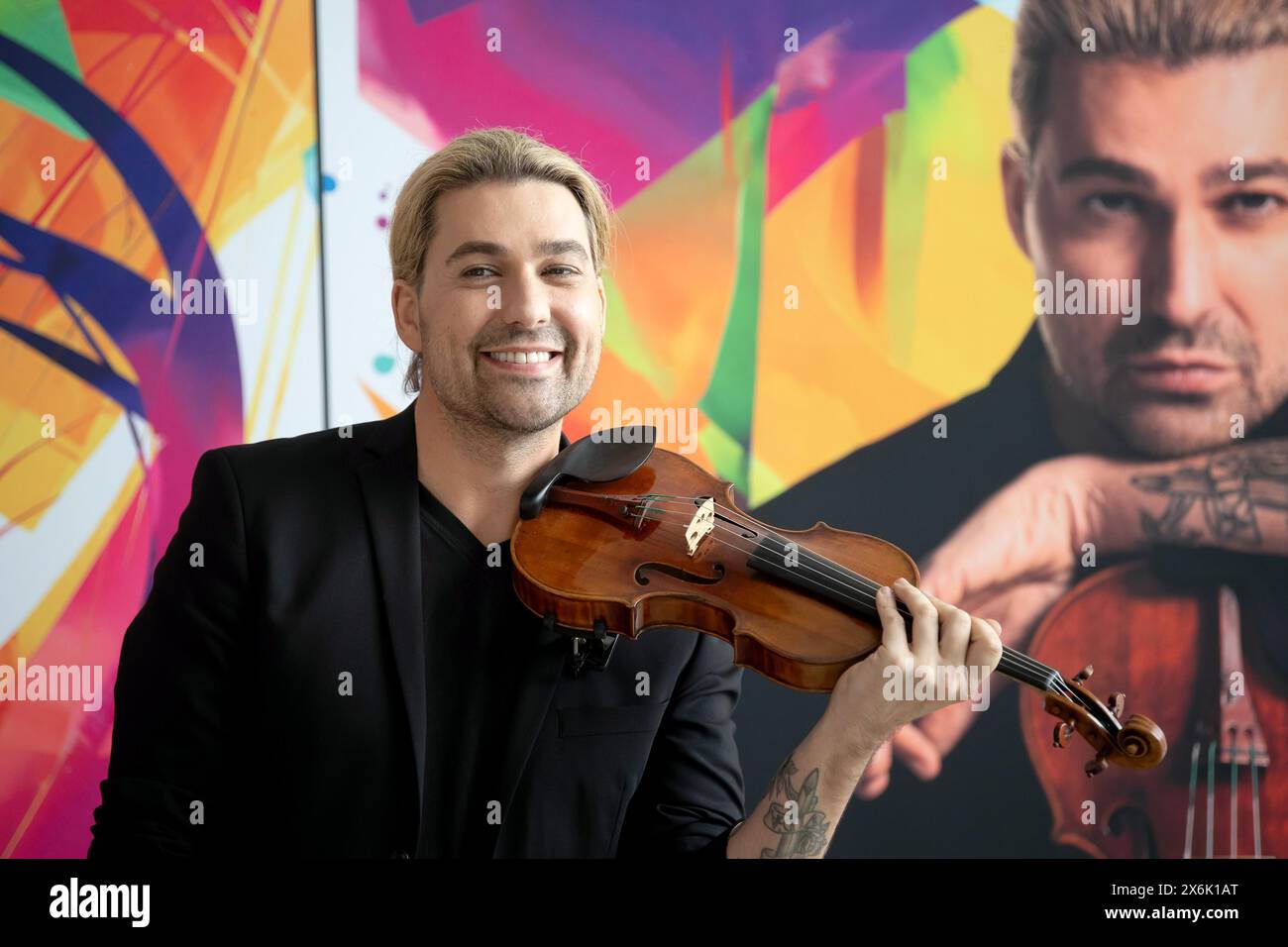 David Garrett, Photocall for the new tour Millennium Symphony World