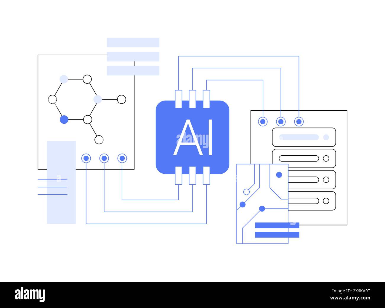 Ai Enabled Cross Disciplinary Collaboration Abstract Concept Vector Ai Enabled Cross Disciplinary Collaboration Abstract Concept Vector