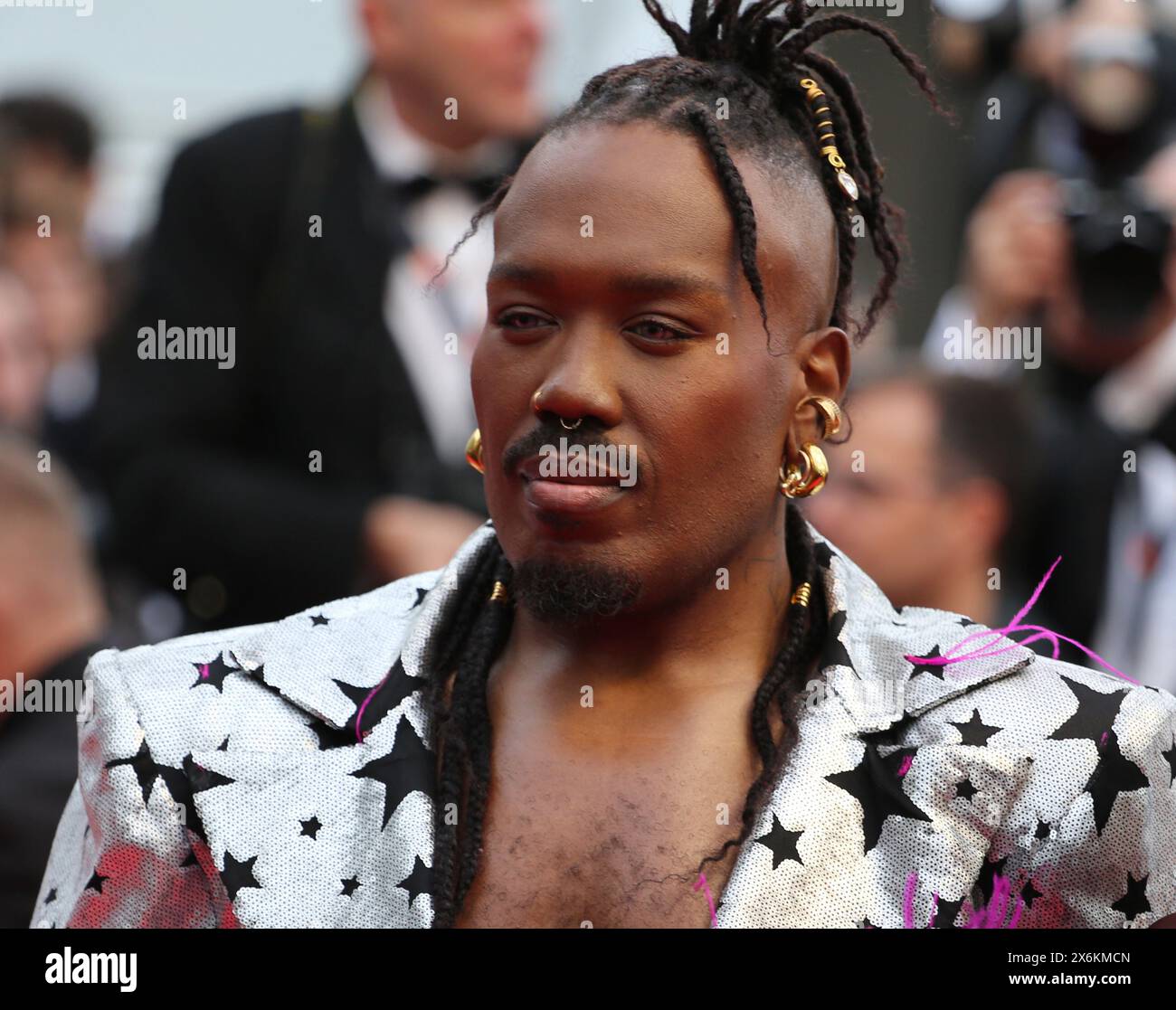 Cannes, France, 15th May, 2024. Kiddy Smile arriving on the red carpet(01)